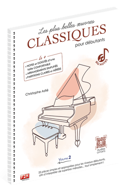 Les plus belles œuvres classiques pour débutants - Volume 2