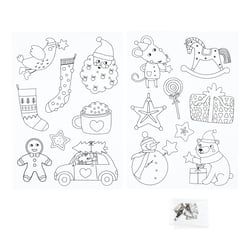 Plastiques créatifs de Noël x2