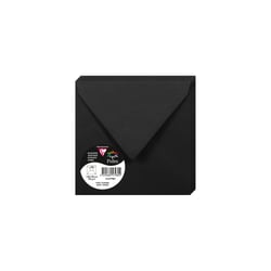 20  enveloppes Pollen 140x140 mm  - Noir
