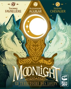 Moonlight - le territoire des loups - Jeu de société à deux -  Jeu de stratégie - La Boite de Jeu