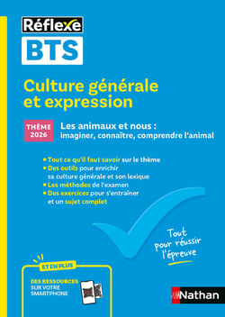 Réflexe BTS : Culture générale et expression - Nouveau thème épreuve 2026 - Toutes filières (édition 2026)