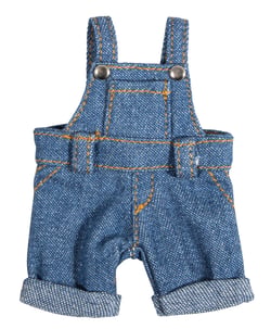 Mini salopette en jean Rayher - 9,5 cm