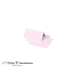 25 marque-places Pollen 85x80 mm - Lilas