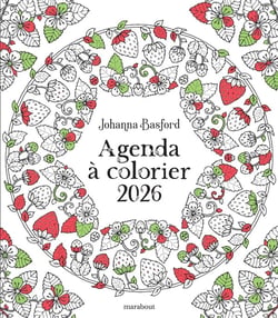 Agenda à colorier 2026