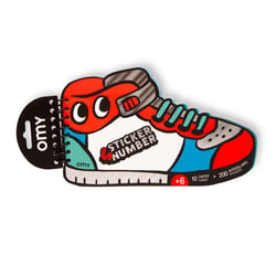 Carnet de 200 stickers + 10 cartes - Omy - Street