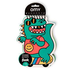 Carnet multi-activités de stickers - Omy - Dino