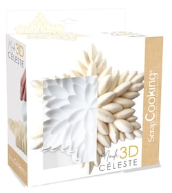 Moule 3D à entremet ScrapCooking®- Céleste - Silicone