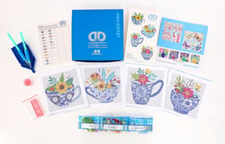 Diamond Painting - Mini Dotz Diamond Dotz - Teatime Posies