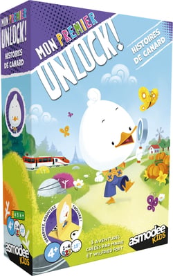 Mon premier unlock! histoires de canard - Jeu de société enfant - Space Cowboys