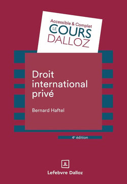 Droit international privé (4e édition)