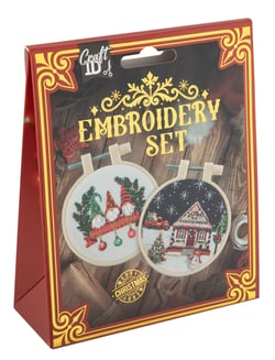 Kit de broderie Craft Id - Noël