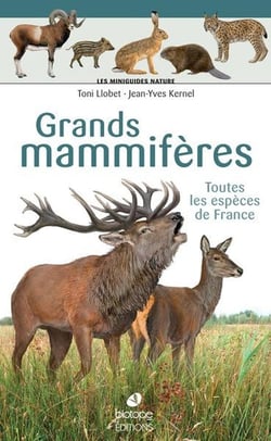 Les miniguides nature : Grands mammifères : Toutes les espèces de France