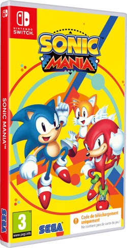 Sonic Mania Plus - Nintendo Switch - Code de téléchargement
