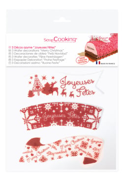 3 DECO AZYMES NOEL TRADI NOEL TRADI