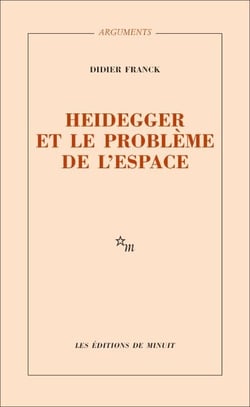 Heidegger et le problème de l'espace