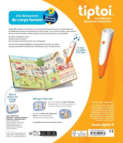 Tiptoi : À la découverte du corps humain