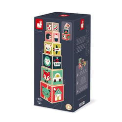 Pyramide 6 cubes Baby Forest (bois)