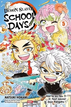 Demon Slayer School Days T05 - Alerte au feu ?! Il faut sauver le dojo Rengoku !