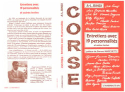 Corse - Entretiens avec 19 personnalités