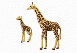 Girafe et girafon - Playmobil - 6640