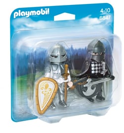 Chevalier Noir et Chevalier Argent  - Playmobil® - Knights - 6847