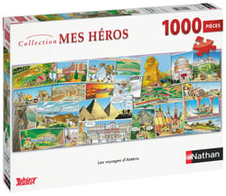 Puzzle N 1000 p - Les voyages d'Astérix