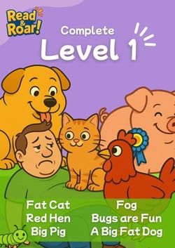 Read &amp; Roar! Level 1 Phonics Collection