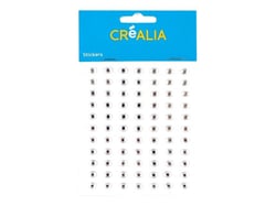 77 Strass adhésifs 6mm - Créalia