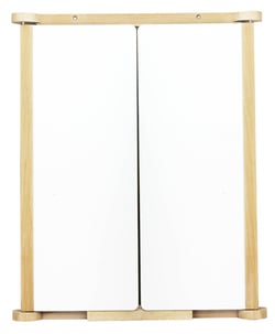 Tableau Triptyque Mural en Bois naturel