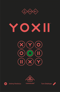 YOXII - Jeu de société à deux -  Jeu de stratégie - Cosmoludo