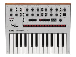 Korg Monologue - Synthétiseur Monophonique analogique 25 touches - Argent