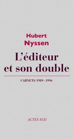 L'éditeur et son double - Carnets-3 1989-1996