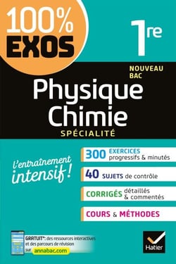Physique-Chimie 1re générale (spécialité) - exercices résolus - Nouveau programme de Première