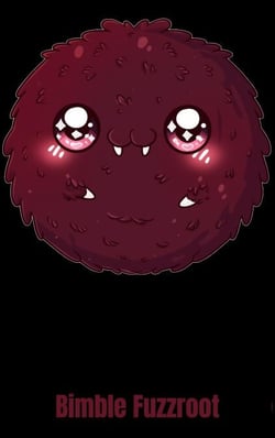 Bimble Fuzzroot - Tiny Beasts, Big-Eyed Terrors, #4
