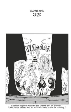One Piece édition originale - Chapitre 1046 - Raizo