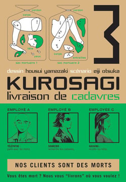 Kurosagi T03 - Livraison de Cadavres
