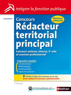 Concours Rédacteur territorial principal - Catégorie B - Intégrer la fonction publique - 2014 - Format : ePub 3 FL