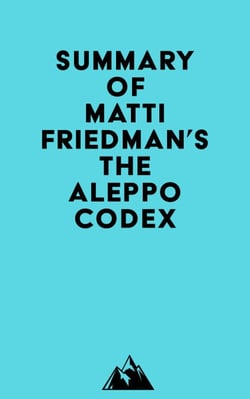 Summary of Matti Friedman's The Aleppo Codex
