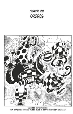 One Piece édition originale - Chapitre 1017 - Ordres