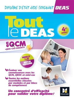 Tout le DEAS en QCM/QROC - IFAS - Diplôme État Aide-soignant