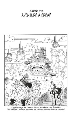 One Piece édition originale - Chapitre 1132 - Aventure à Erbaf