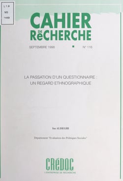 La passation d'un questionnaire - Un regard ethnographique
