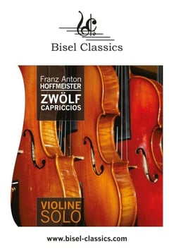 Zwölf Capriccios für Violine Solo - Violin Solo