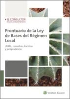 Prontuario de la Ley de Bases del Régimen Local