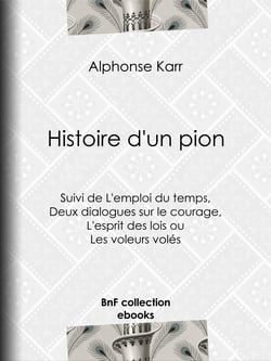 Histoire d'un pion - Suivie de L'emploi du temps de deux dialogues sur le courage et de L'esprit des lois, ou Les voleurs volés