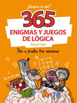 365 enigmas y juegos de lógica - Para niños y niñas. Acertijos divertidos y Retos de ingenio para aprender en Familia. Actividades infantiles para cada día del año