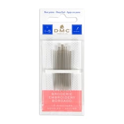 Lot de 12 aiguilles à broder DMC - Taille 1 à 5