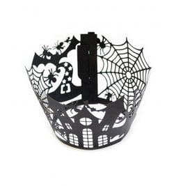12 Contours pour cupcakes Halloween