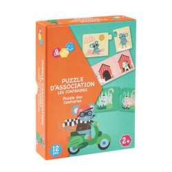 Puzzle d'association - Les contraires