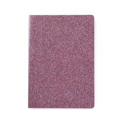  Carnet A5 – Rose – 96 pages – Paillettes – Cultura